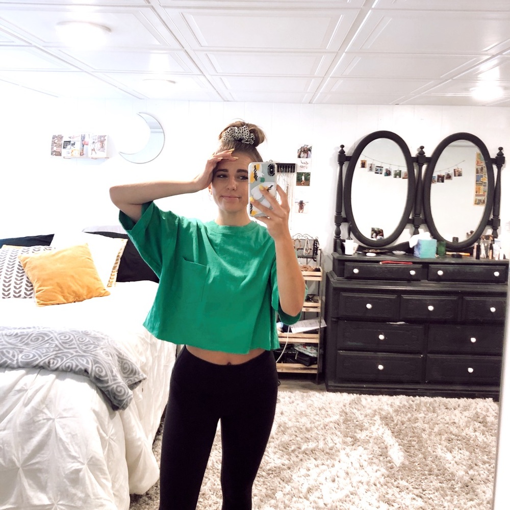 Vintage Green Tee!!